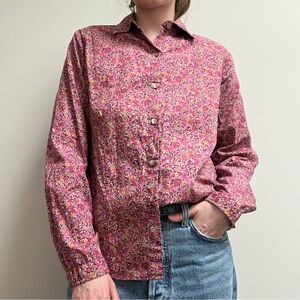Floral Pattern Woolrich Button up Shirt